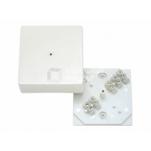 Коробка распределительная с клеммником, белая | КРК2702-И | HEGEL