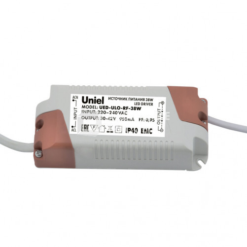 Блок питания для светодиодных рамок UED-ULO-RF-38W ULO-RF6060-38W REFRAME | UL-00004634 | Uniel