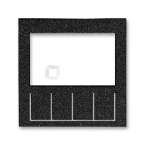 ABB Levit Антрацит / дымчатый чёрный Сменная панель на накладку терморегулятора / таймера Антрацит | ND3292H-A11 63 | 2CHH910011A8063 | ABB