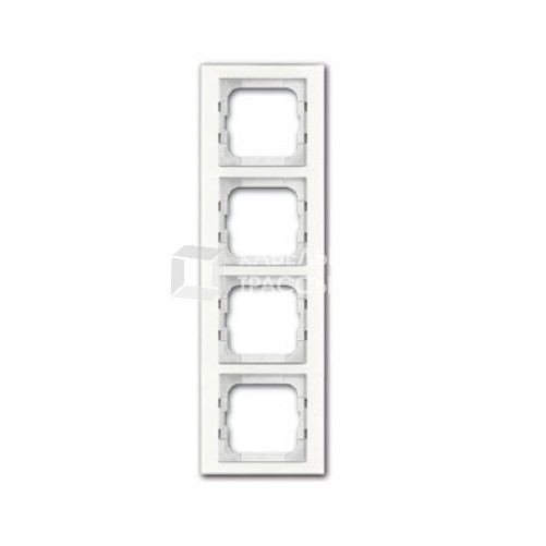 Рамка 4-постовая, серия axcent, цвет белое стекло | 1754-0-4440 | 2CKA001754A4440 | ABB