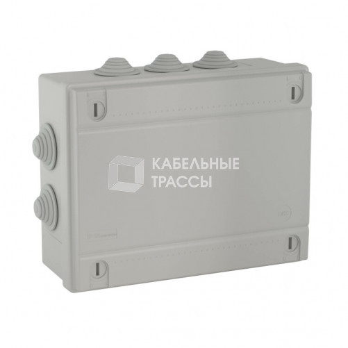 Коробка распределительная с кабельными вводами 2х40+6х32мм IP55 240х190х90мм | 54201 | DKC